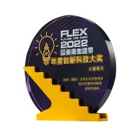 金屬水晶紀念座 tm50